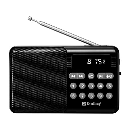 Sandberg Speaker Radio FM+BT Recharge